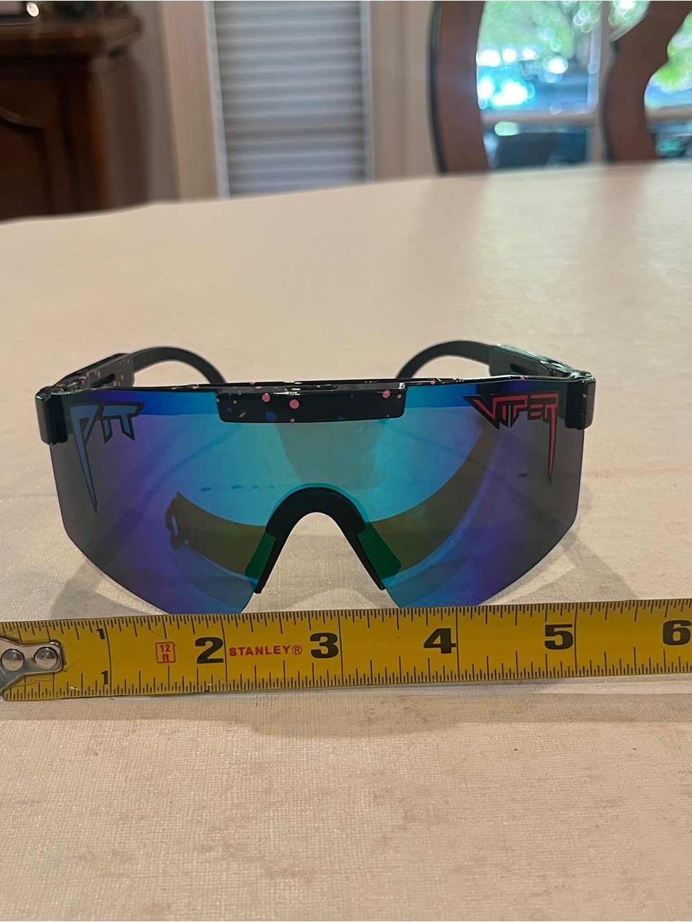 Vintage style Pit Viper blue mirrored sunglasses. So retro! - Picture 5 of 5